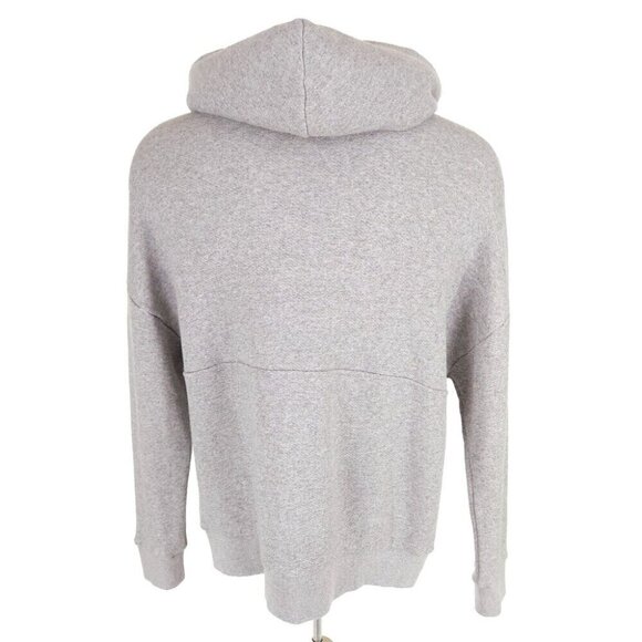 Marcelo Burlon County of Milan Logo Over Hoodie Size XS Mens Gray - Picture 8 of 16